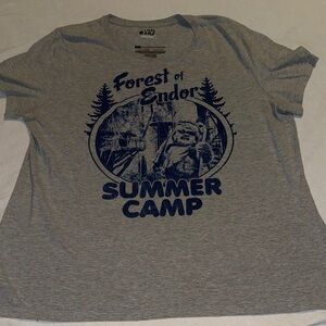 Star Wars Gray Ewok graphic Tee
